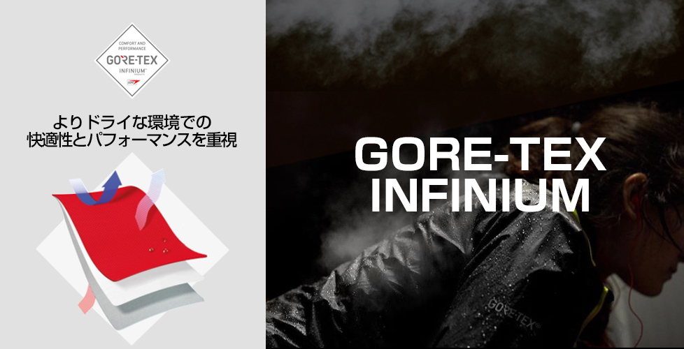 GORE-TEX INFINIUMの特徴