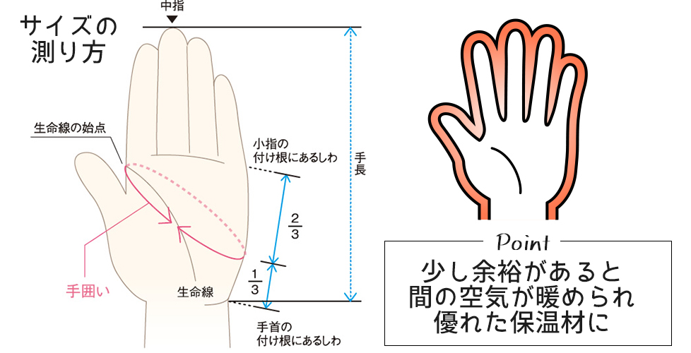 サイズの選び方