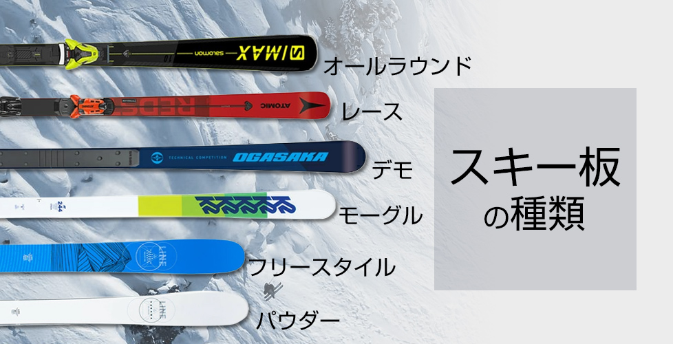 専門店が教える 失敗しないためのスキー板の選び方 初級者 中級者