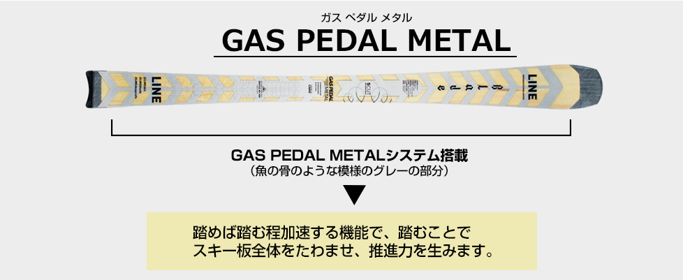 GAS PEDAL(ガスペダル)システムイメージ