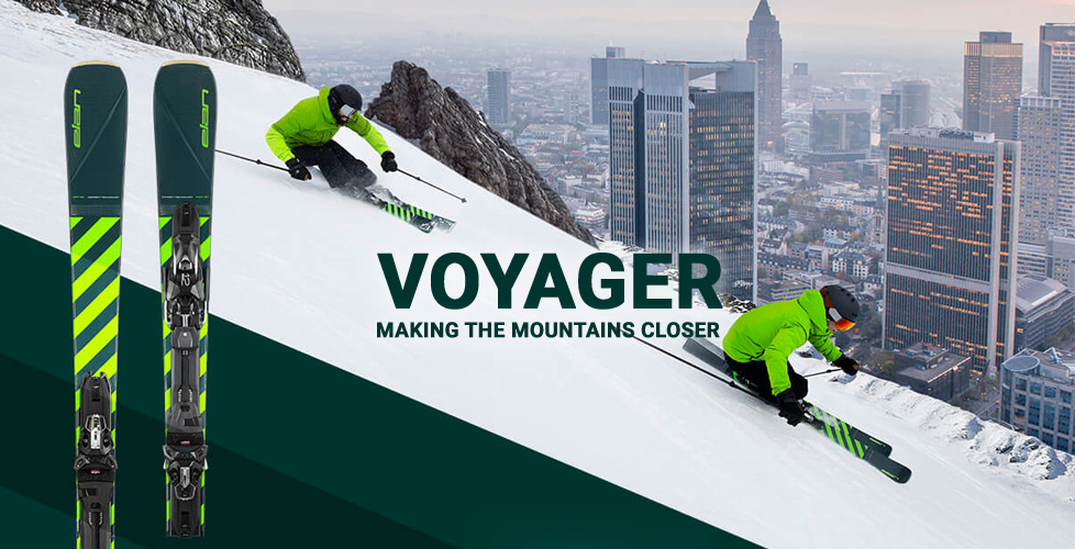謎の革新的スキー板VOYAGER【ヴォイジャー】！！