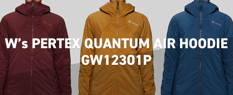 W’s PERTEX QUANTUM AIR Hoodie/GW12301P