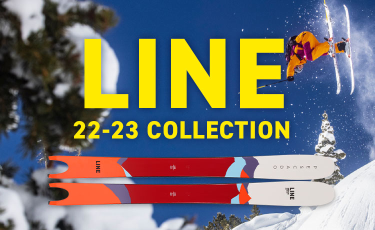 2021-2022 NEWモデル LINE〔ライン〕スキー板のラインナップ