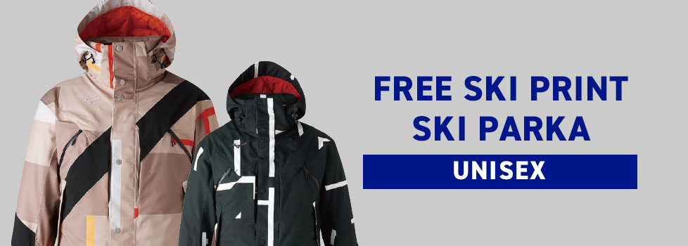 FREE SKI PRINT SKI PARKA