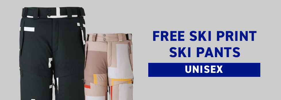 FREE SKI PRINT SKI PANTS