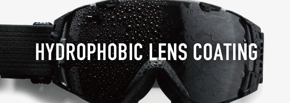 HYDROPHOBIC LENS COATING