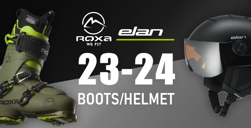 ELANヘルメット・ROXAブーツ 23-24NEWモデル