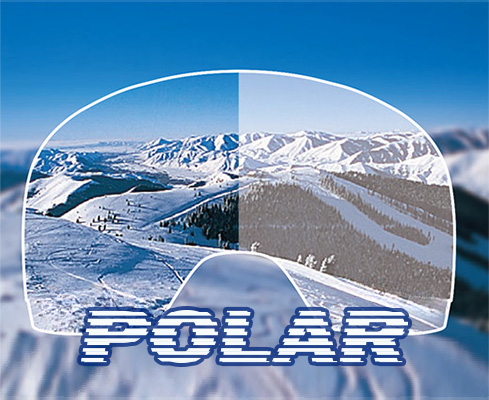 SWANSゴーグルの特徴 polar