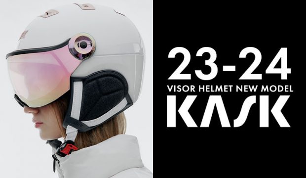 KASK(カスク)2023-2024バイザー付きヘルメットNEWモデルのご紹介！