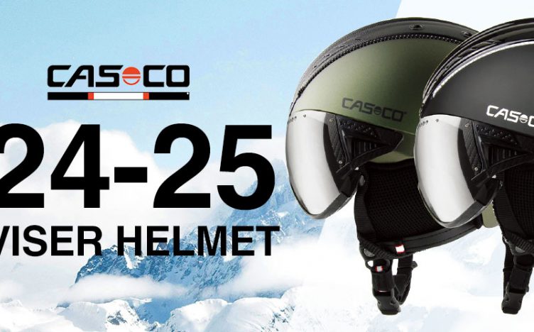 CASCO＜カスコ＞2024-2025年NEWモデルバイザー付きヘルメットを紹介！