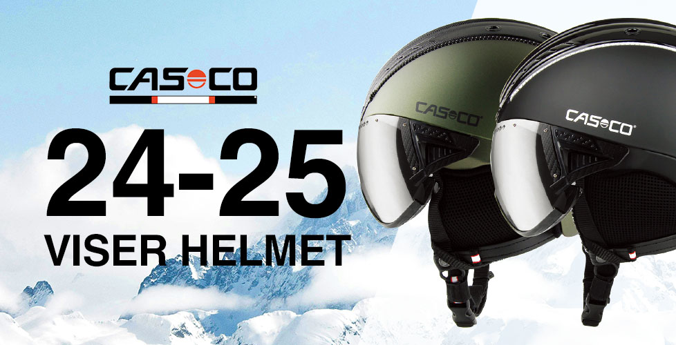 CASCO＜カスコ＞2024-2025年NEWモデルバイザー付きヘルメットを紹介！