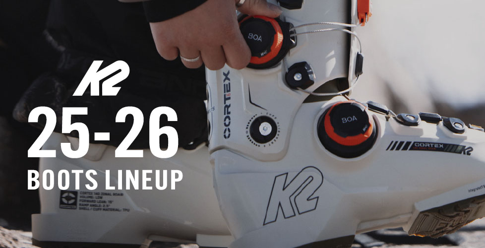 K2<ケーツー>2025-2026 シーズン最新ブーツ紹介:CORTEX ZONAL 140が金型を一新!デザイン変更モデルも注目!