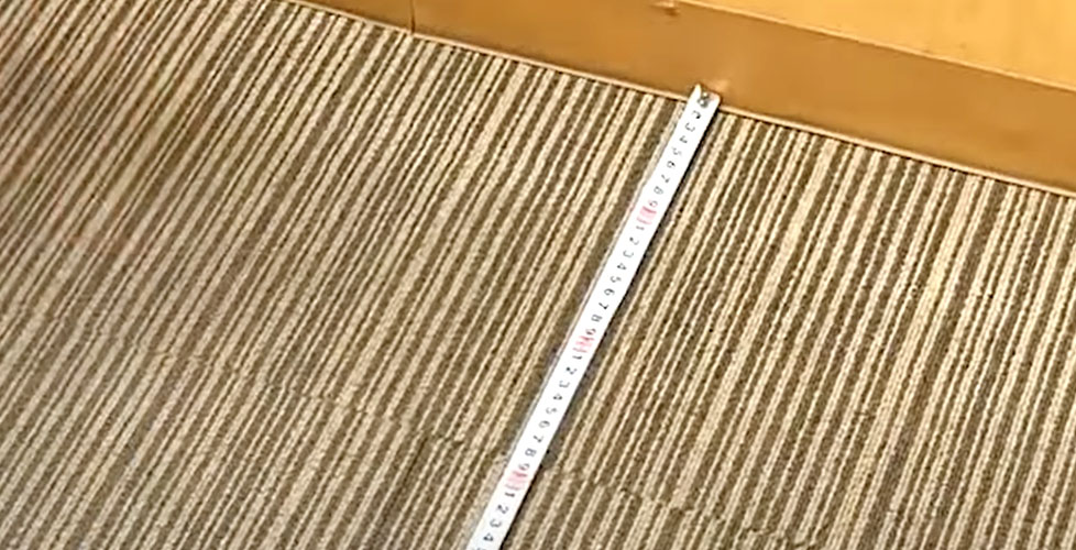 足の測り方