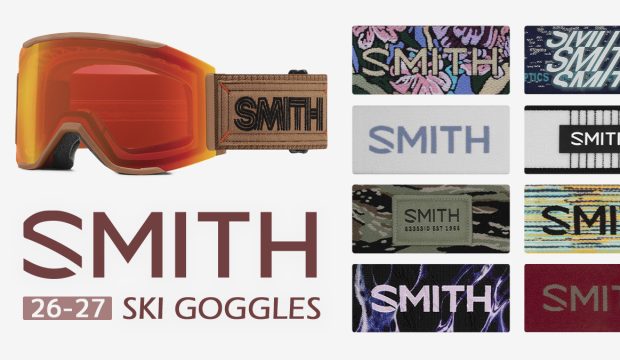 SMITH(スミス)ゴーグル 2026-2027最新モデル:大人気「Squad」が進化!? 新登場平面「Stash XL」も!