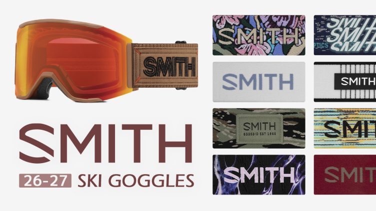 SMITH(スミス)ゴーグル 2026-2027最新モデル:大人気「Squad」が進化!? 新登場平面「Stash XL」も!