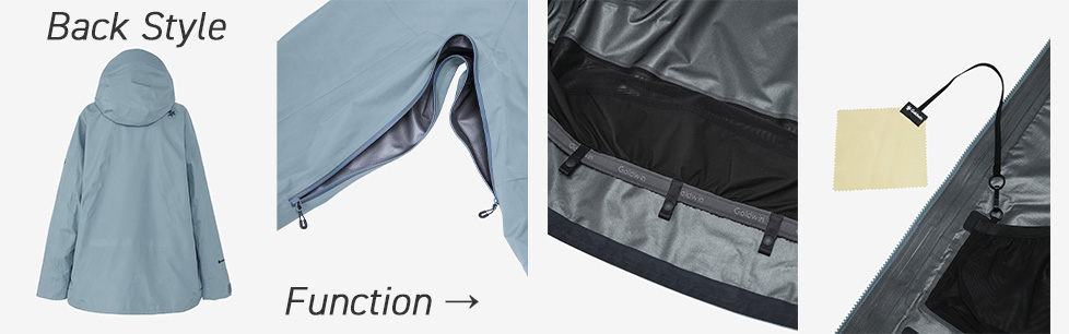 GORE-TEX 3L Work Pocket Jacket details