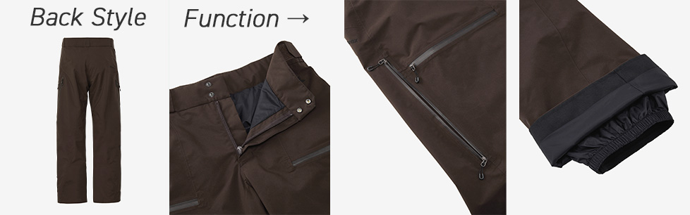 GORE-TEX 2L Pants detail