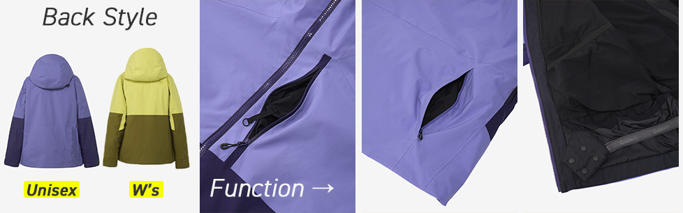 G-AXIS Jacket detail