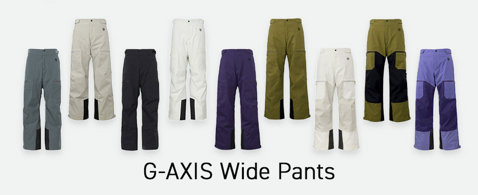 G-AXIS Wide Pants