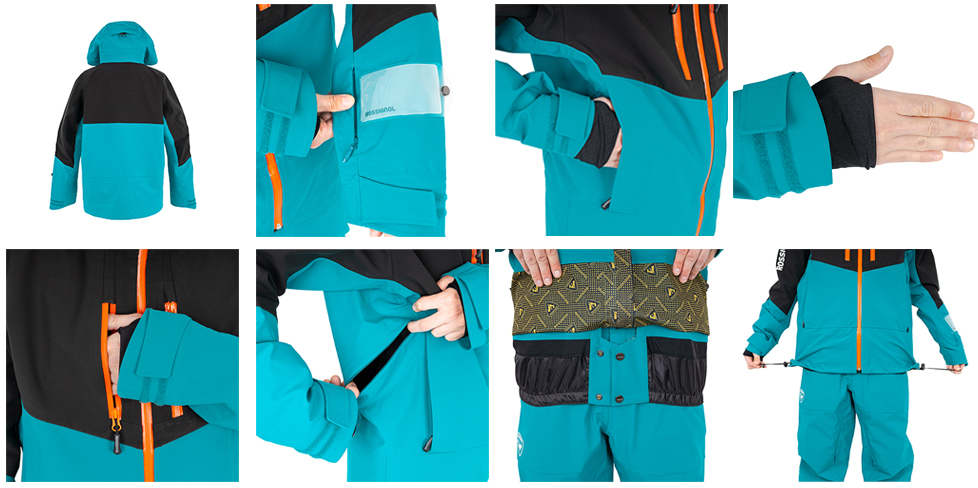 DEMO 3L SHELL JACKET fanction