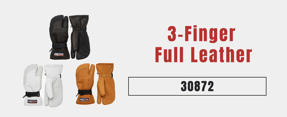 3-Finger Full Leather
